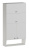 Шкаф подвесной №1 Генезис 500 (Белый)
